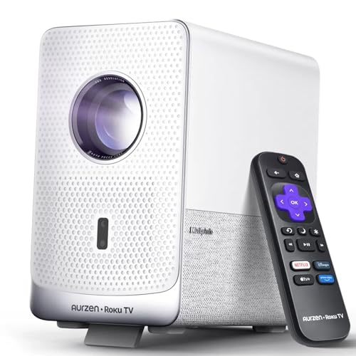 Roku Smart Mini Projector D1R Cube