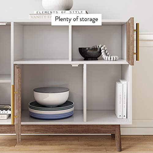 Nathan James Ellipse Multipurpose Storage with Display Shelves