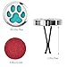 joymiao Car Aromatherapy Essential Oil Diffuser Locket Stainless Steel Vent Clip Perfume Jewelry 8 Felt Pad