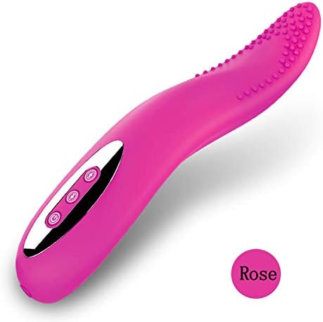 Vibradors Women 12 Speed Strong Stimulator Vibradors Massage Stick Funny Toy for Women Erotic Funny Products,Rose