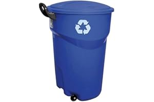 Rubbermaid 121L Recycle Container Wheeled-RCYBL