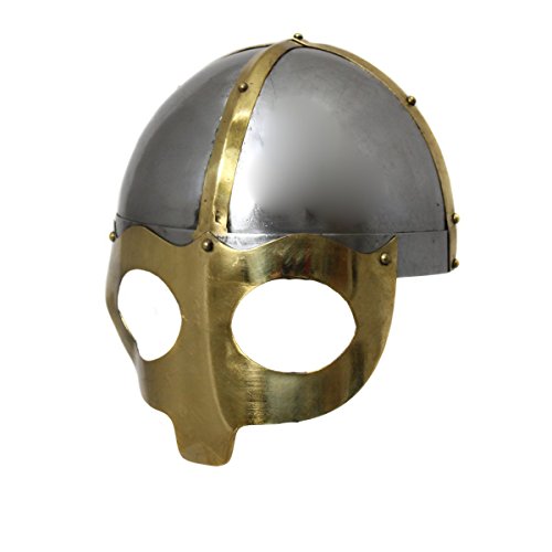 Antique Replica Norse Viking Mask Warrior Battle Armor Helmet