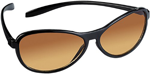 PEARL Sonnenbrille Damen: Kontrast-verstärkende Sonnenbrille, helle Gläser, polarisiert, UV 380 (Sonnenbrille…