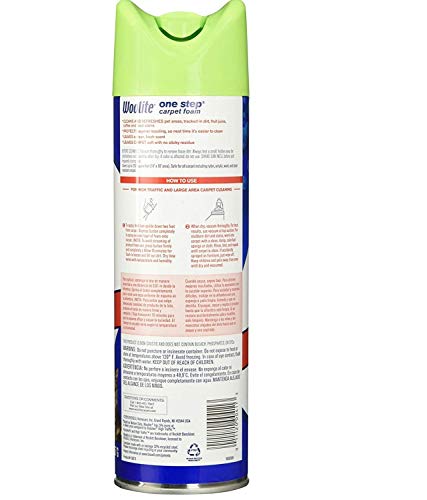 Woolite One Step Foam Carpet Cleaner - 22 oz - 2 pk photo 3