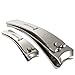 Professional Nail Clippers Set - Deluxe Fingernail + Toenail Clipper Gift Set for Men and Women - Curved Design Clips Nails With Ease - Stainless Steel & Rust Proof Nail Cutter!