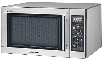Magic Chef MCD1611ST Stainless Microwave, 1100 W