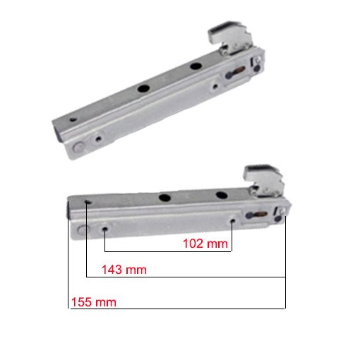 Ricambi e accessori per forni Maxi forno NARDI GLEM GAS Easyricambi Kit cerniere  per porta forno pesante urban-earth.co.uk