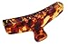 Parcelona French Flat Savana Tortoise Shell Large Salon Covered Spring Jaw Hair Claw Clip Clutcher Clamp