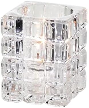 Sterno CandleLamp Company 80150 Krystle Square Lamp Clear (SET OF 6 PER CASE)