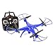 Tenergy Syma X5SW Wifi FPV RC Quadcopter Drone with Camera and Live Video, 2.4G 4CH 6 Axis Headless Flying Drone for Beginners, with 2 LiPO Batteries & Extra Accessories, Blue