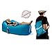 Loungel Inflatable Air Couch Sofa Lounger Portable, Outdoor Lazy Bag, Nylon, Waterproof, Beach Bag, Couch, Relaxing | Inflate Bag Sofa, Pool Hangout, Compression Camping Lazy Bagthumb 1