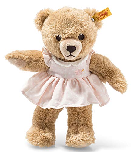 Steiff Kuscheltier Schlaf-gut-Bär, Süßes Stofftier, Jungen, Mädchen & Babys ab 0 Monaten, Plüschtier, Teddybär 25 cm…