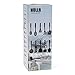 HULLR 10-Piece Nylon Kitchen Utensils Cooking Tool Set - Classic Black