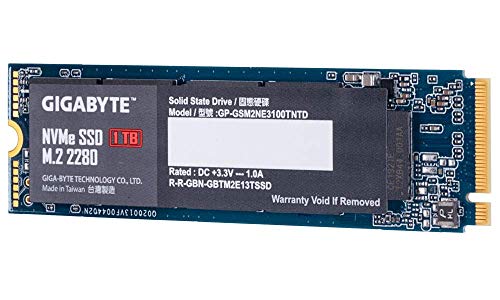 Gigabyte NVMe 1.3/M.2/PCIe 3.0x4/ 1TB SSD (GP-GSM2NE3100TNTD)