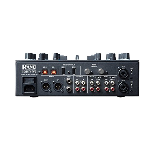 Rane SEVENTY TWO 2-Deck Mixer & Rane TWELVE Motorized 12"" Controller Turntable DJ System Package