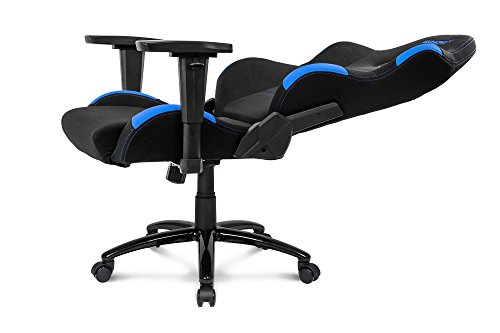 AKRacing Core Series EX-Wide Gaming Chair with Wide Seat, High and Wide Backrest, Recliner, Swivel, Tilt, Rocker and Seat Height Adjustment Mechanisms with 5/10 warranty - Black/Blue - Thumbnail 6
