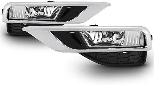 AVENN 2015-2016 Honda CR-V CRV Fog Lights Bumper Lamps + Switch Pair L+R Left+Right