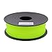 Anycubic 1.75mm Fluorescent Yellow PLA 3D Printer Filament - 1kg Spool (2.2 lbs) - Dimensional Accuracy +/- 0.05mm