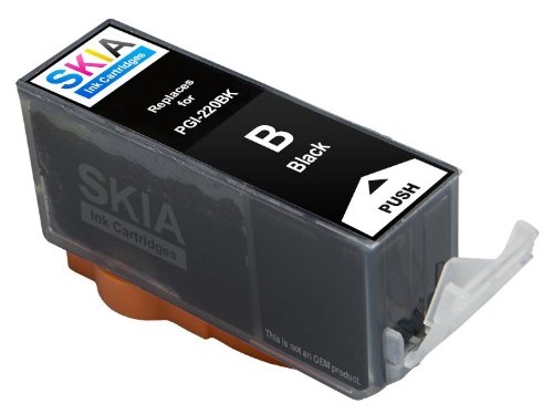 Skia Ink Cartridges Â¨ Large Black Single Pack Compatible with Canon 220/221(PGI-220BK) for PIXMA iP3600, PIXMA iP4600, PIXMA iP4700, PIXMA MP560, PIXMA MP620, PIXMA MP620B, PIXMA MP640, PIXMA MP640R, PIXMA MP980, PIXMA MP990, PIXMA MX860, PIXMA MX870