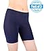 Sexy Basics Women's Cotton Stretch Active Slip Shorts | 3 Pack & 6 Pack Boy Short Boxer Briefs