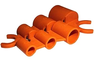 Violiica for Sharkbite and Push-Fit Fittings 6-Piece Depth Gauge and Pipe Deburring Tool Kit with 1/4" - 1" Sizes, ABS Reamer