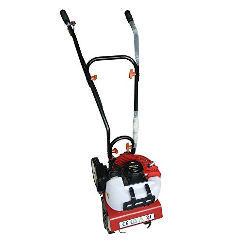 WUPYI Commercial 52cc Gas Powered Mini Tiller Cultivator Farm Plant Garden Yard Lawn Tilling,2HP 2-Stroke,1.45KW - Thumbnail 2