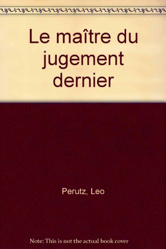 Le maître du Jugement dernier : roman