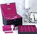 Stackers Black with Fuchsia Classic Lidded Jewelry Box