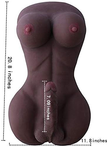 Brown torso silicone entity doll for men and women care