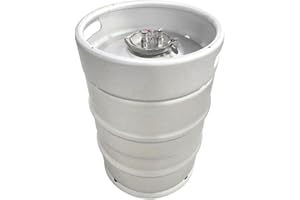 Wine Kegs, 30L/58.6L 304 Stainless Steel Craft Beer Brewing Tank Barrels Wine Fermenter The Inlet Size is 2 inches(30L JUST K