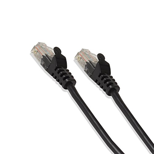 75FT Cat6 Black Ethernet Network Patch Cable RJ45 Lan Wire 75 Feet