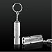 Emergency Aluminum Alloy Survival Whistle, Double Tube Whistle for Outdoor Hiking Camping (2 pack)