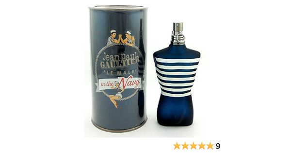 Le Male In The Navy para Menby Jean Paul Gaultier EDT 4.2 oz : Belleza y  Cuidado Personal - Amazon.com