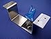 MACCANN&ESSIN Door Barricade Closed Bar Holder 2x4 Drop Open Lock Bracket Brackets Security Bar Door Stopper Fits 2x4 Boards Lumber (1 Set Included Closed and Open Brackets with Screws)