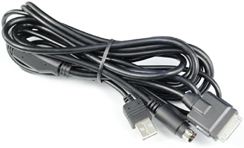 Antozon iPod Iphone 4 4S Interface Adapter Cable Fit for Pioneer SPH-DA01 SPH-DA02 AppRadio
