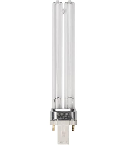 thumbnail image 2 of 2 Pcs 9 WATT UV UVC PL-S9/TUV G23 Base Replacement UV Light Bulb For Outdoor Pond Clarifier Compatible With JUP-01 UVE9 CF400 CF500 UVCP-9 UV Light For Aquarium 2 of 14