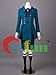 Cosfun Anime Cosplay Costume Blue Uniform Outfit for Halloween mp003218(Medium)