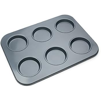 Fox Run 4474 Large Muffin Top Pan, 14 x 10.5 x 0.5 inches, Metallic