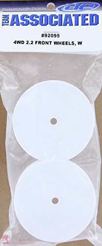 12mm 4WD 2.2 in Front Wheels, White (2): B64, B64D