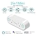 Pack of 2 Smart Wi-Fi Plug - Power Monitoring/Voice Control/Timer Function Electrical Socket - Wireless Mini WiFi Dual Outlet - Works with Amazon Alexa, Google Home and IFTTT - No Hub Required, 16A