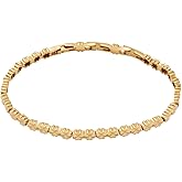 Alex and Ani Lucky Clover Charm Tennis Bracelet