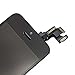 cellphoneage for iPhone 5C New LCD Screen Replacement with Home Button and Camera Spare Parts Black Full Set with Frame Digitizer Diplay Assembly Replacement + Free Repair Tool Kits (Black.)