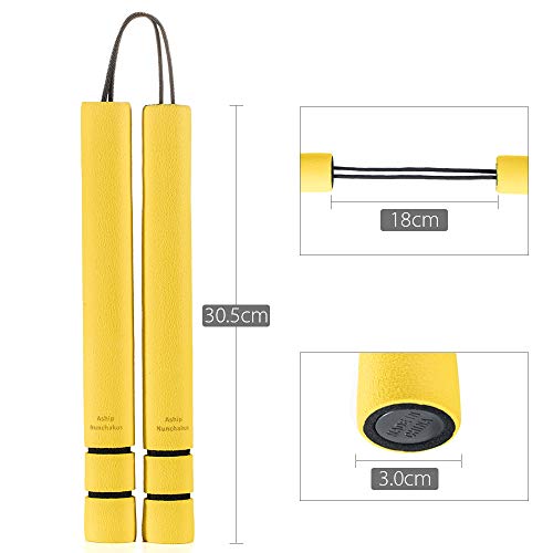 image for Aship Safe Foam Martial Arts Sticks Bruce Lee Padded Kids Practice Beg