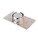 Hidden Shackle Padlock, 73mm/2.87 inch, Stainless Steel Security Hasp Lock Set, Heavy Duty Door Lock for Gates, Trailers, Sheds