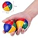 Tatuo 6 Pieces Juggling Balls Set, Quality Mini Juggling Balls, Durable Juggle Ball Kit, Soft Juggle Balls, Multicolored