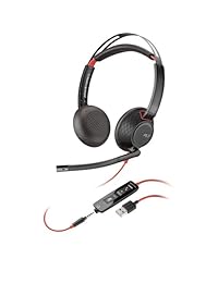 Plantronics Blackwire 5200 Series auriculares USB   estéreo   USB, Mini-phone   Alámbrico   over-the-ear   Binaural   supra-aural