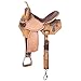 Silver Royal Midnight Run Barrel Saddle w/ Brown Suede Overlaythumb 1