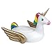 Sunnylife Luxury Adult Inflatable Pool Float Ride On Beach Toy - Unicorn White