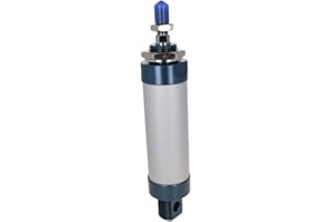 Othmro MAL32 x 50 Air Cylinders 1.26in Bore 1.97in Stroke Double Action Air Cylinders 1/8PT Single Rod Double Acting Aluminium Alloy Penumatic Quick Fitting Mini Air Cylinder for Hydraulic Systems