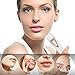 Pretfarver 4 iN 1 Facial Hair Remover for Women Painless Hair Removal Eyebrow Nose Hair Trimmer USB Chargeable Women Shaver